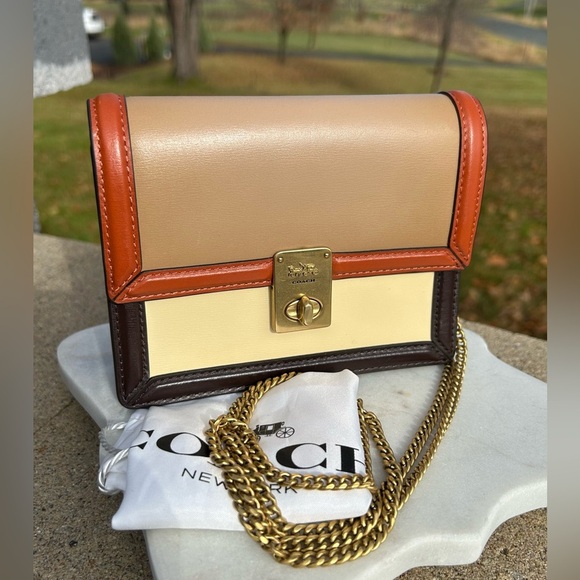 Coach Hutton Mini Purse Color Block 89230 EUC - Picture 17 of 17